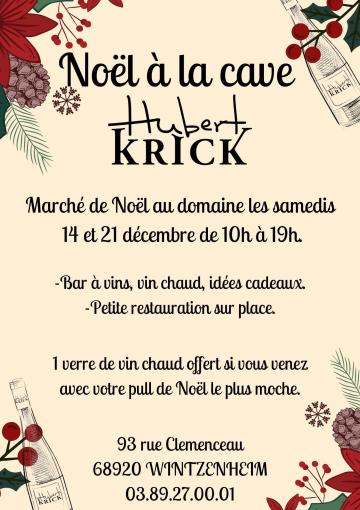 Marché de Noël au domaine Krick