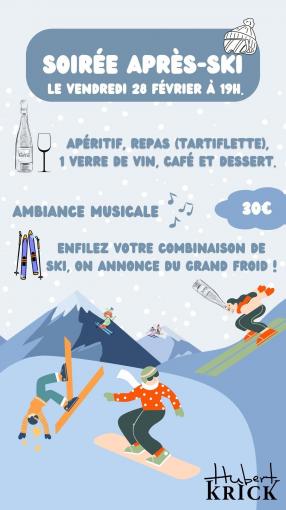 Soirée Après Ski 28 Février 2025