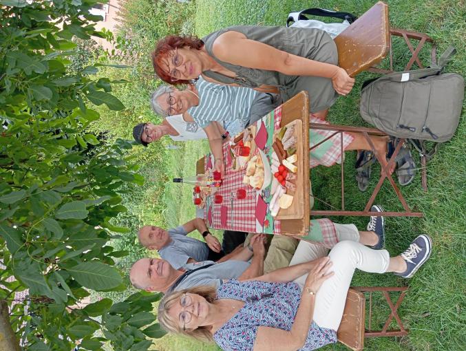 Visite du vignoble et pique-nique à la cave