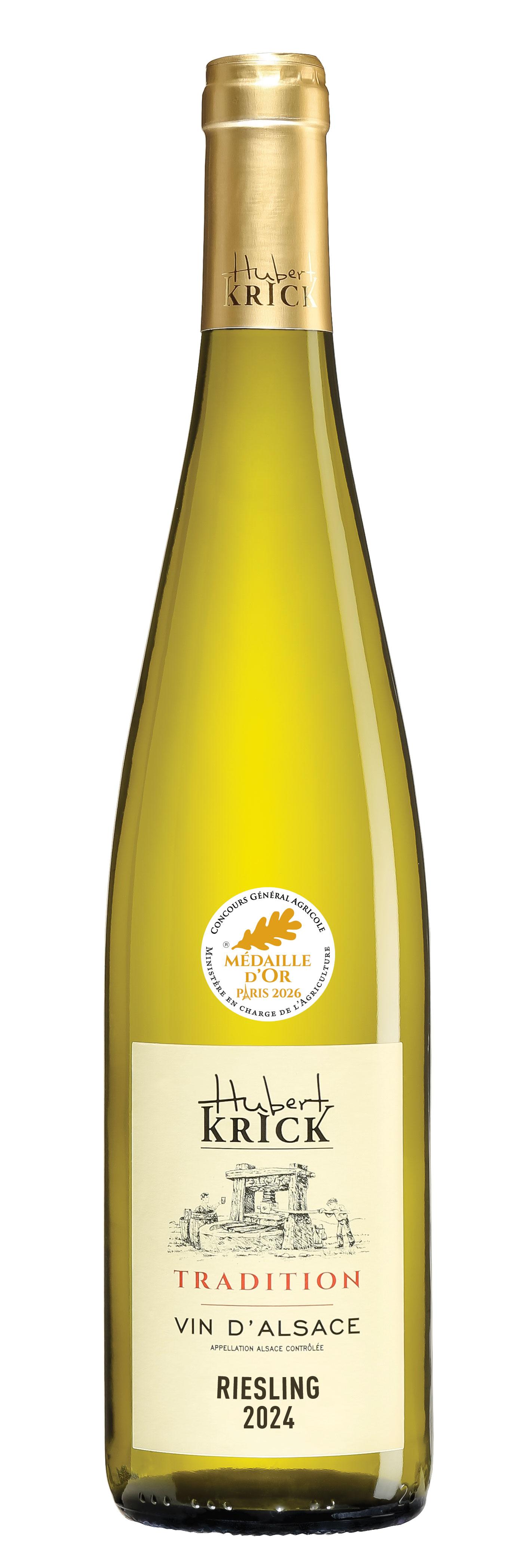 Riesling 2024  Sec BIO Médaille Or CGA Paris 2026